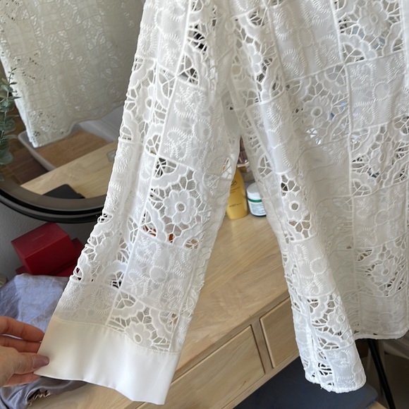 ZARA white lace top - Picture 3 of 5